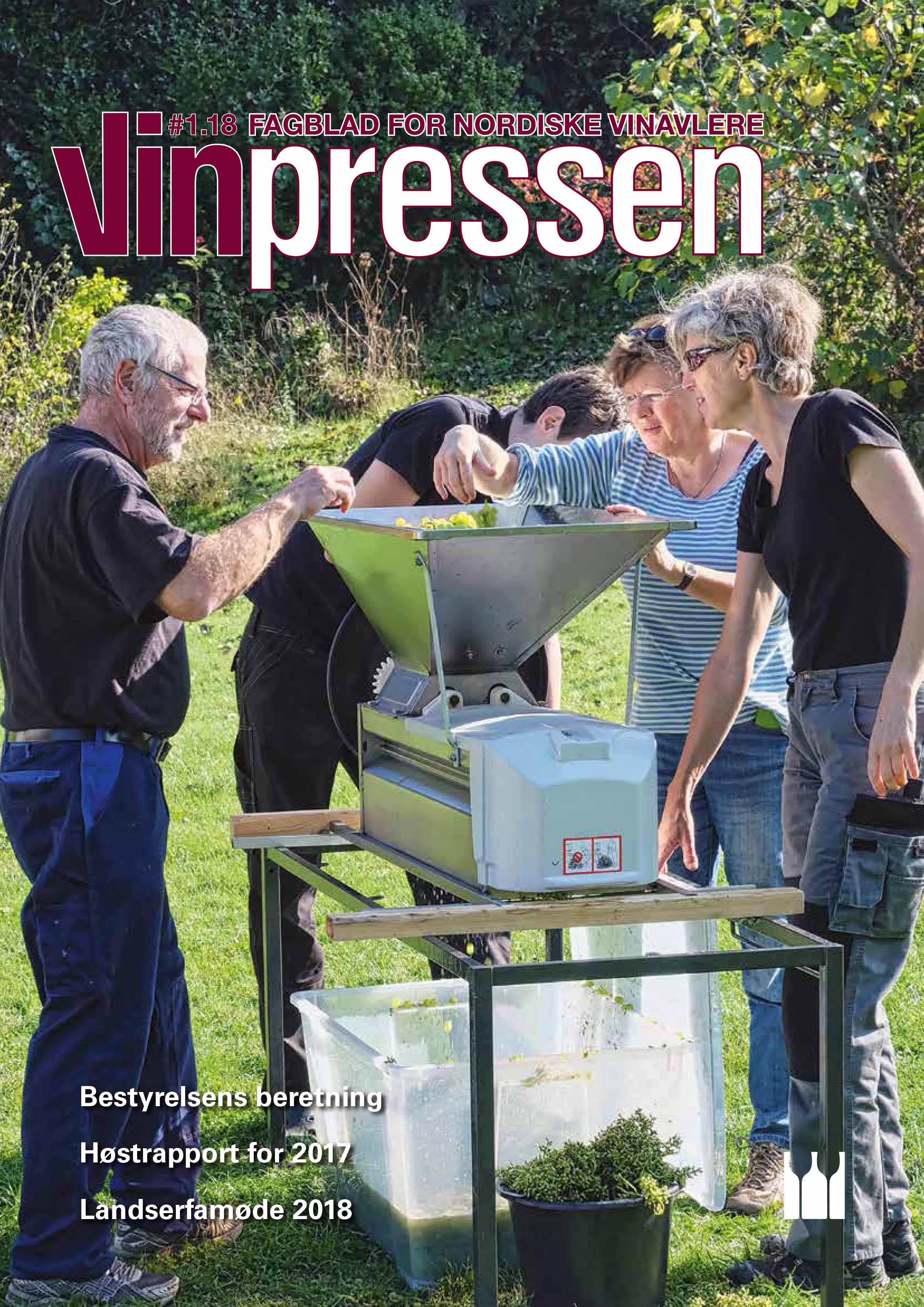 Vinpressen 2018 1 Forside